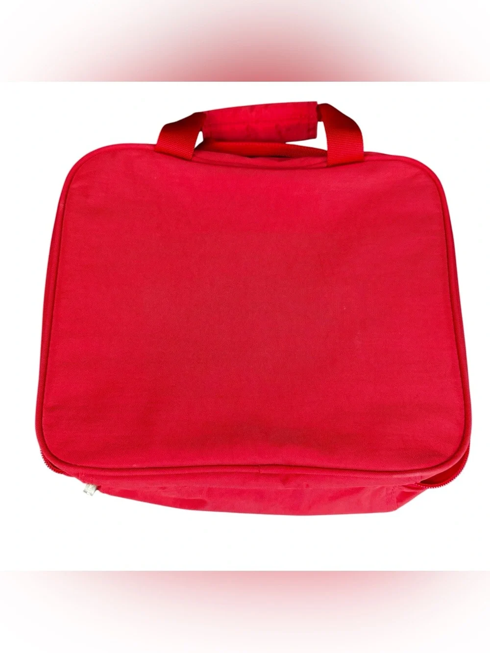 Baggallini Hanging Cosmetics Travel Carry Bag Red